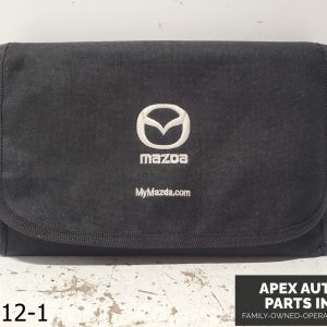 OEM 2012 Mazda CX-9 3.7L Owners Manual Case Black