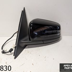 OEM 2012 Mercedes GLK350 3.5L LH Driver's Side Mirror Black