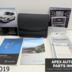 OEM 2013-2015 Mercedes GLK350 3.5L Owners Manual SET