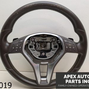 OEM 2013-2015 Mercedes GLK350 3.5L STEERING WHEEL W/ PADDLES SHIFT