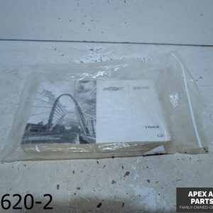 OEM 2013-2016 Chevrolet Trax 1.4L Owners Manual Set