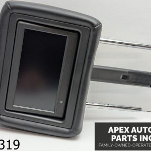 OEM 2013 Infiniti QX56 5.6L FRONT SEAT HEADREST WITH TV DVD SCREEN BLACK