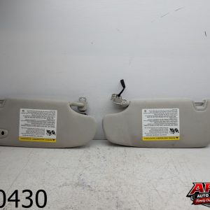 OEM 2014 Ford Fusion 2.0L SUN VISORS LH RH Left Right Set SUNVISOR