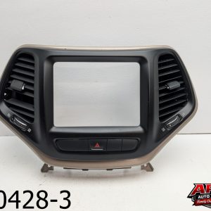 OEM 2014 Jeep Cherokee 2.4L Navigation Nav GPS Radio Screen Bezel Trim