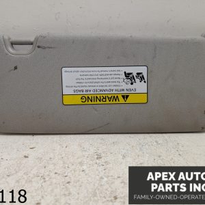 OEM 2014 Kia Forte Forte5 2.0L Driver Sun Visor Mirror Left Sunvisor Black