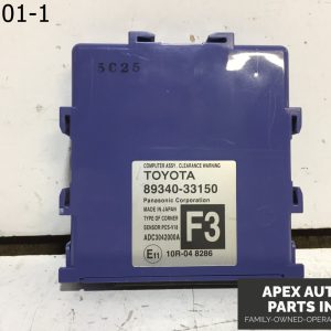 OEM 2015 Lexus ES350  Parking Assist Control Module