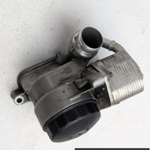 OEM 2016 BMW 528i xDrive 2.0L Engine Oil Filter Housing COOLER