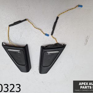 OEM 2016 BMW 528i xDrive 2.0L FRONT DOOR TRIM TWEETERS SPEAKERS HARMAN KARDON