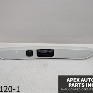 OEM 2017 Honda CR-V CRV 2.4L REAR LICENSE PLATE TRIM CAMERA LIGH OPEN BUTTON