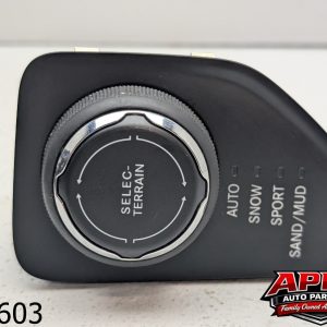 OEM 2017 Jeep Cherokee 3.2L A/T TRANSMISSION TRANSFER CASE CONTROL SWITCH KNOB