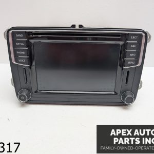 OEM 2017 Volkswagen Jetta 1.8L Radio Navigation NAV Unit AM-FM Tuner CD