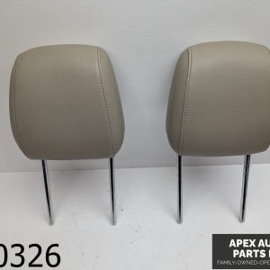 OEM 2019 Ford Escape 2.0L FRONT SEAT HEAD RESTS HEADRESTS LEATHER PAIR