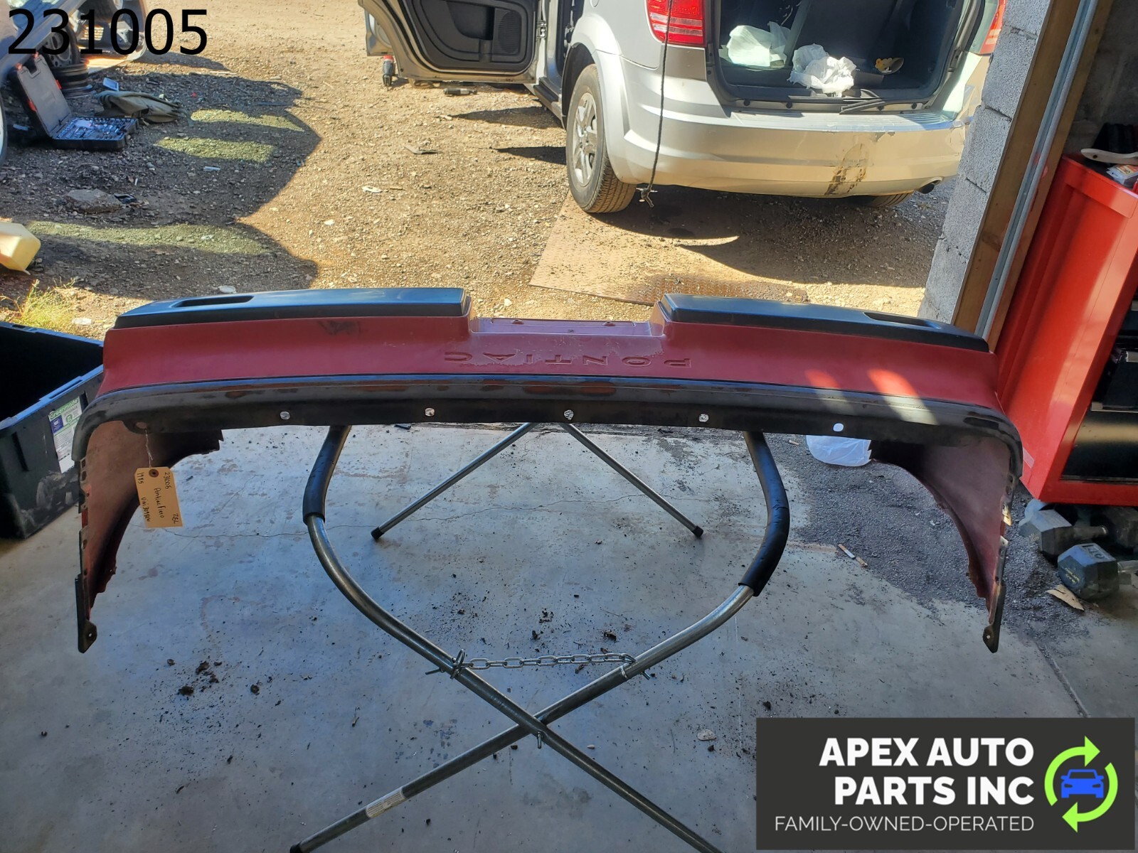 OEM Pontiac Fiero 1985 REAR BUMPER COVER - Image 3