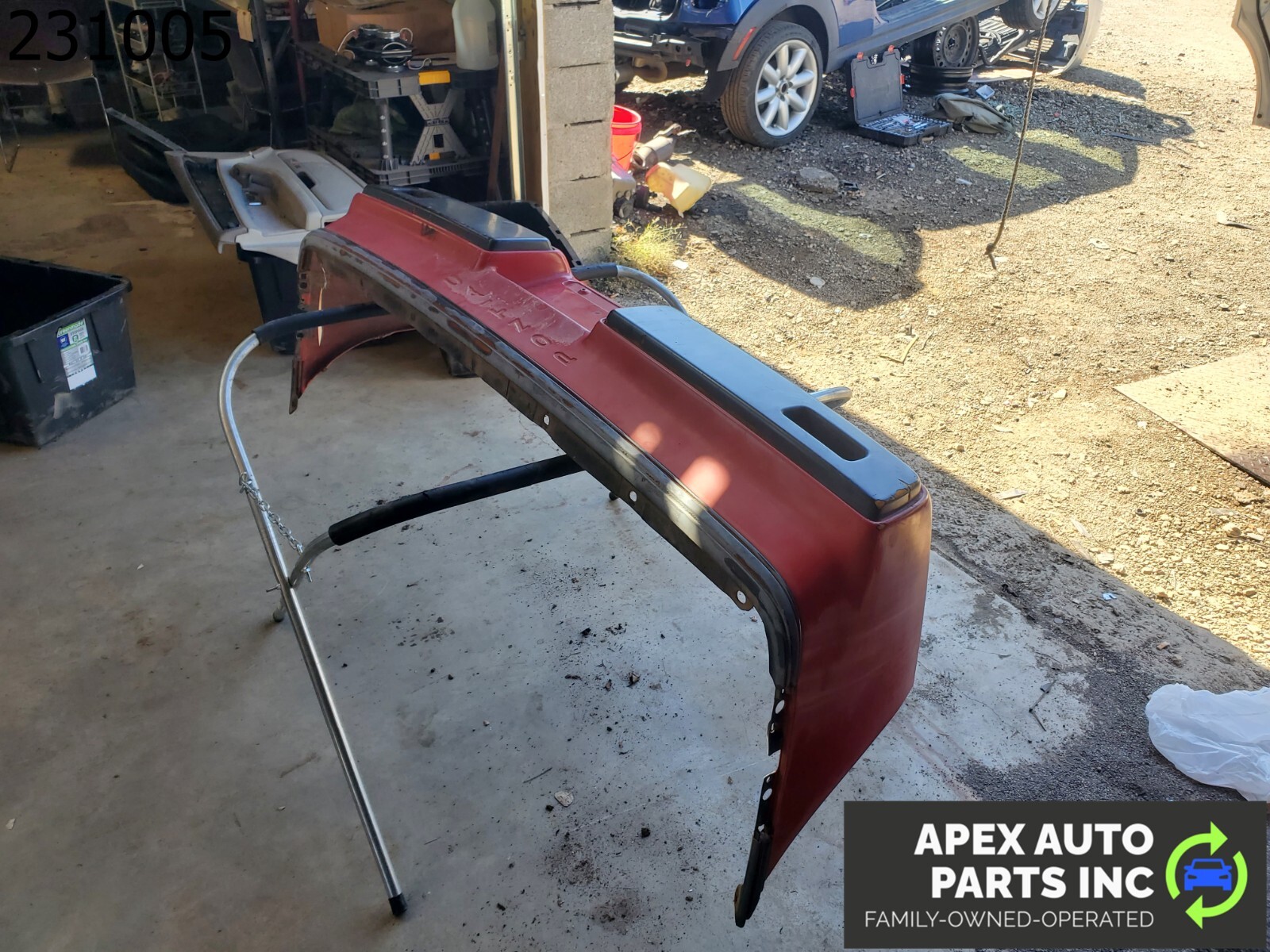 OEM Pontiac Fiero 1985 REAR BUMPER COVER - Image 4