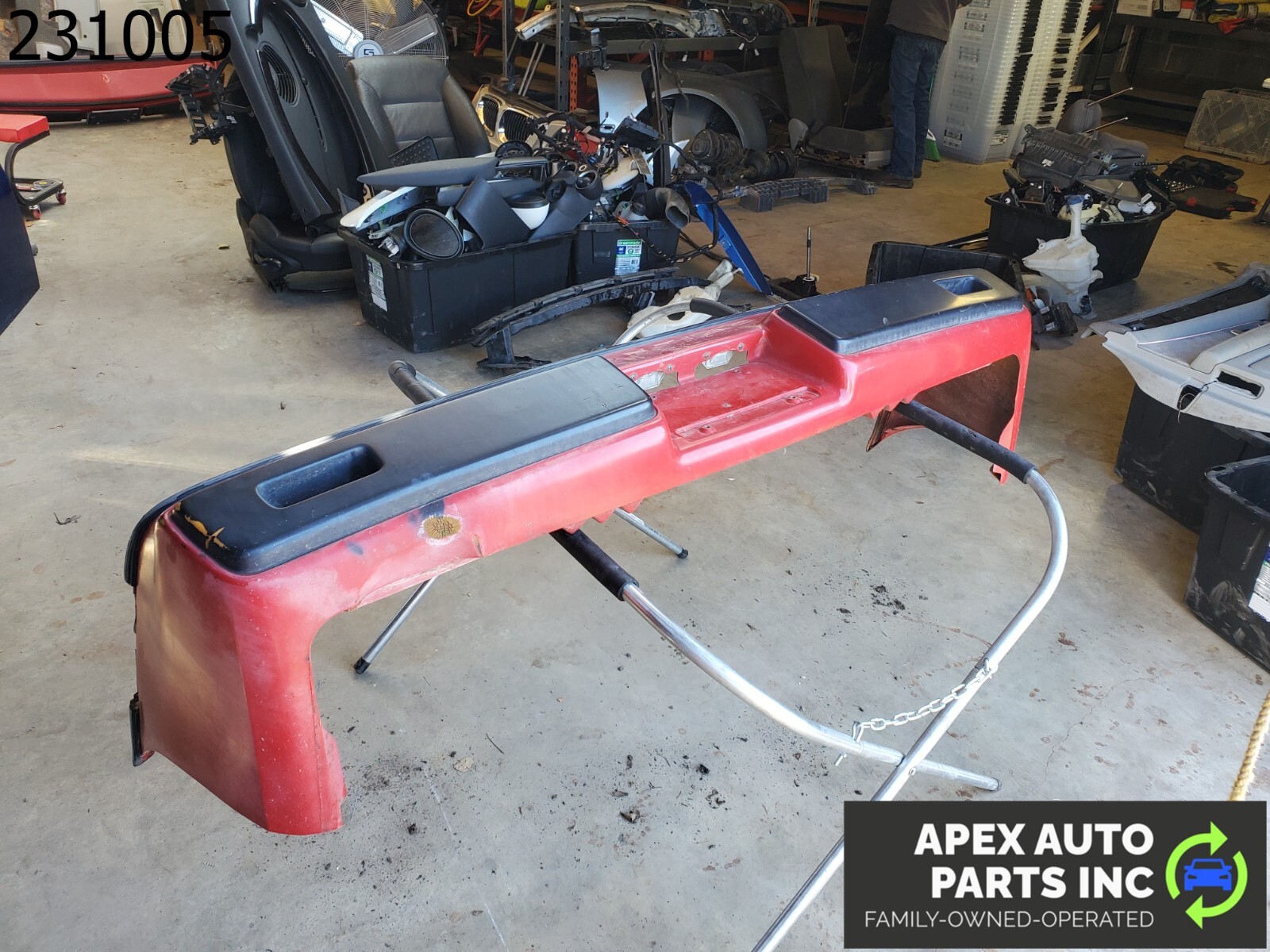 OEM Pontiac Fiero 1985 REAR BUMPER COVER - Image 5