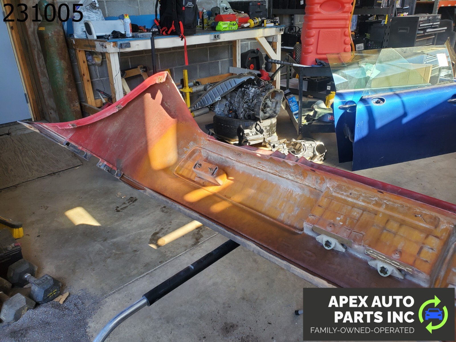 OEM Pontiac Fiero 1985 REAR BUMPER COVER - Image 8