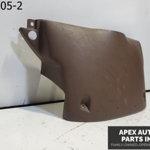 OEM Pontiac Fiero 1985 UNDER DASH STEERING COLUMN TRIM SHIELD PANEL BLACK