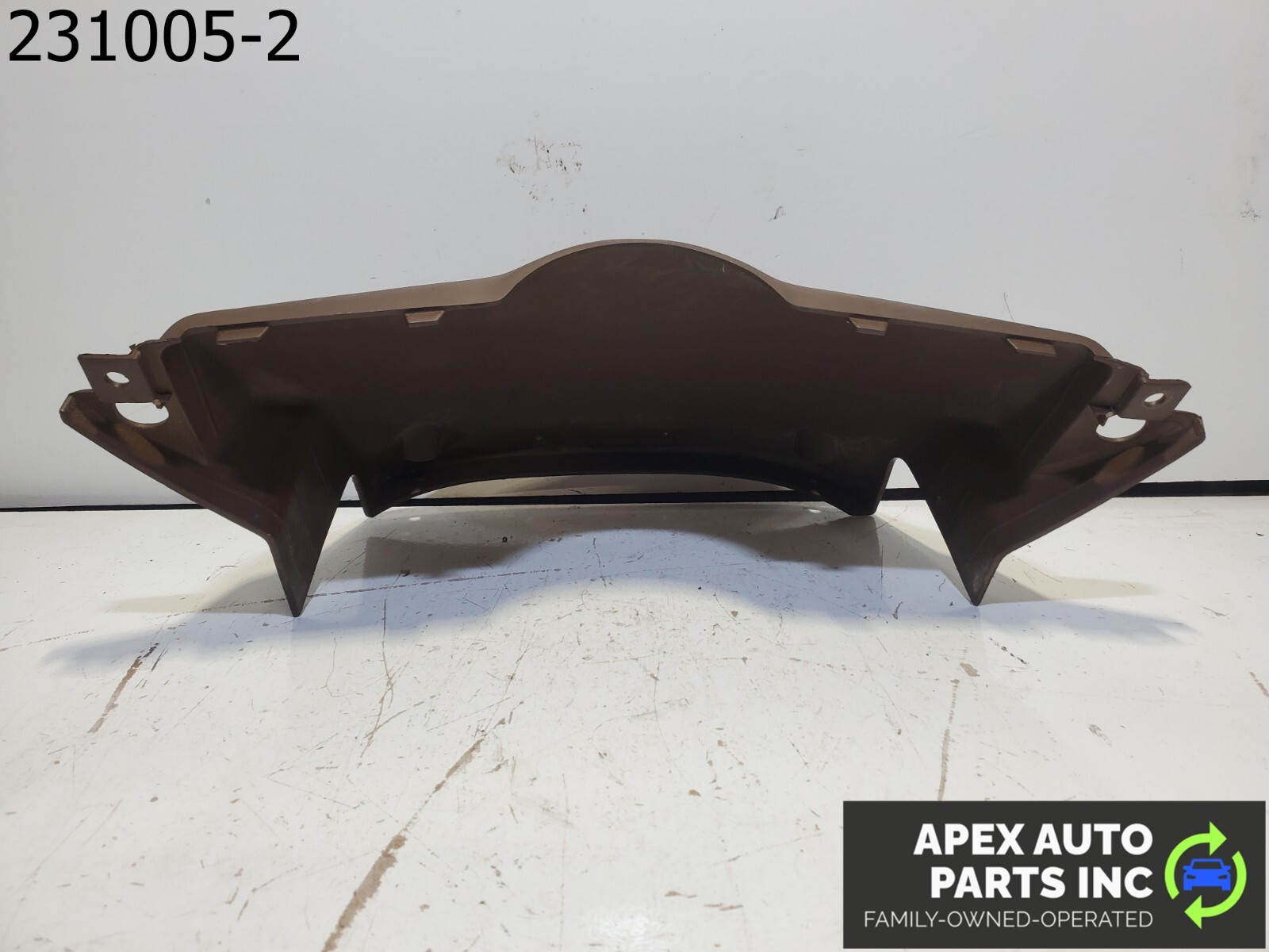 OEM Pontiac Fiero 1985 UNDER DASH STEERING COLUMN TRIM SHIELD PANEL BLACK - Image 6