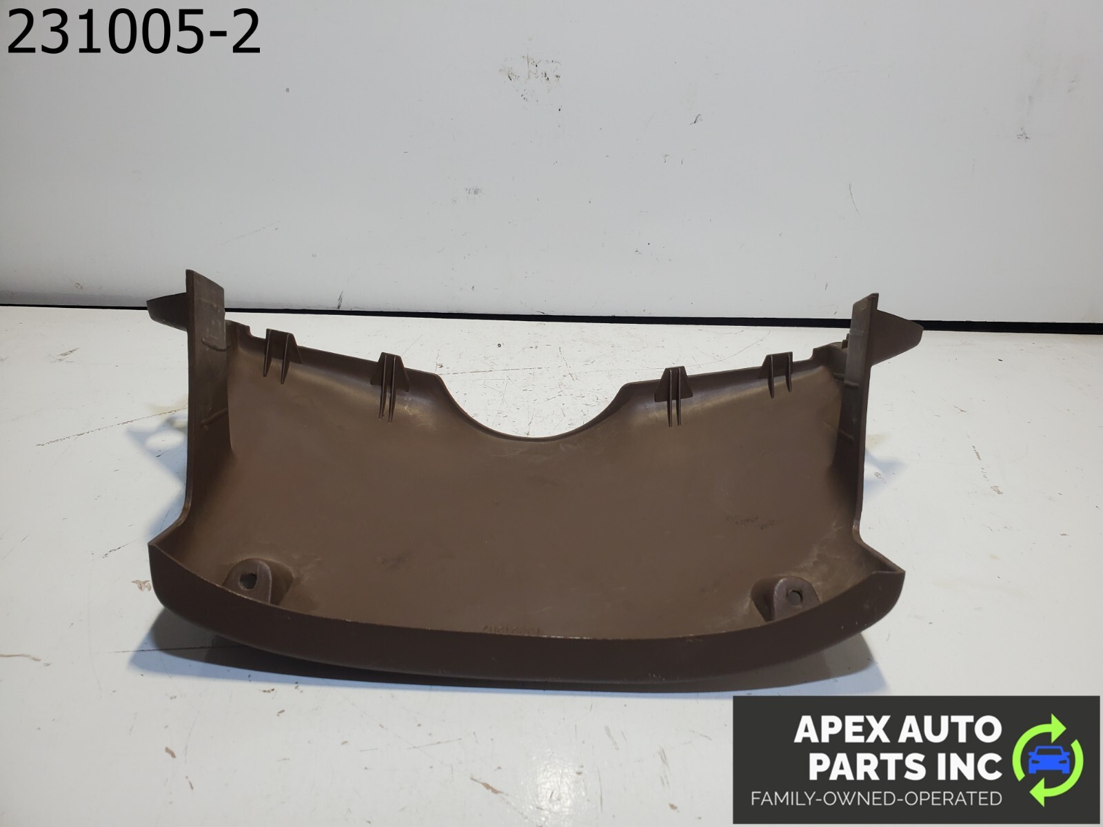 OEM Pontiac Fiero 1985 UNDER DASH STEERING COLUMN TRIM SHIELD PANEL BLACK - Image 8