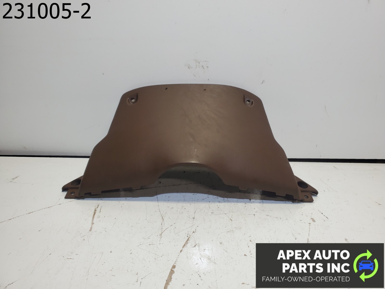 OEM Pontiac Fiero 1985 UNDER DASH STEERING COLUMN TRIM SHIELD PANEL BLACK - Image 9