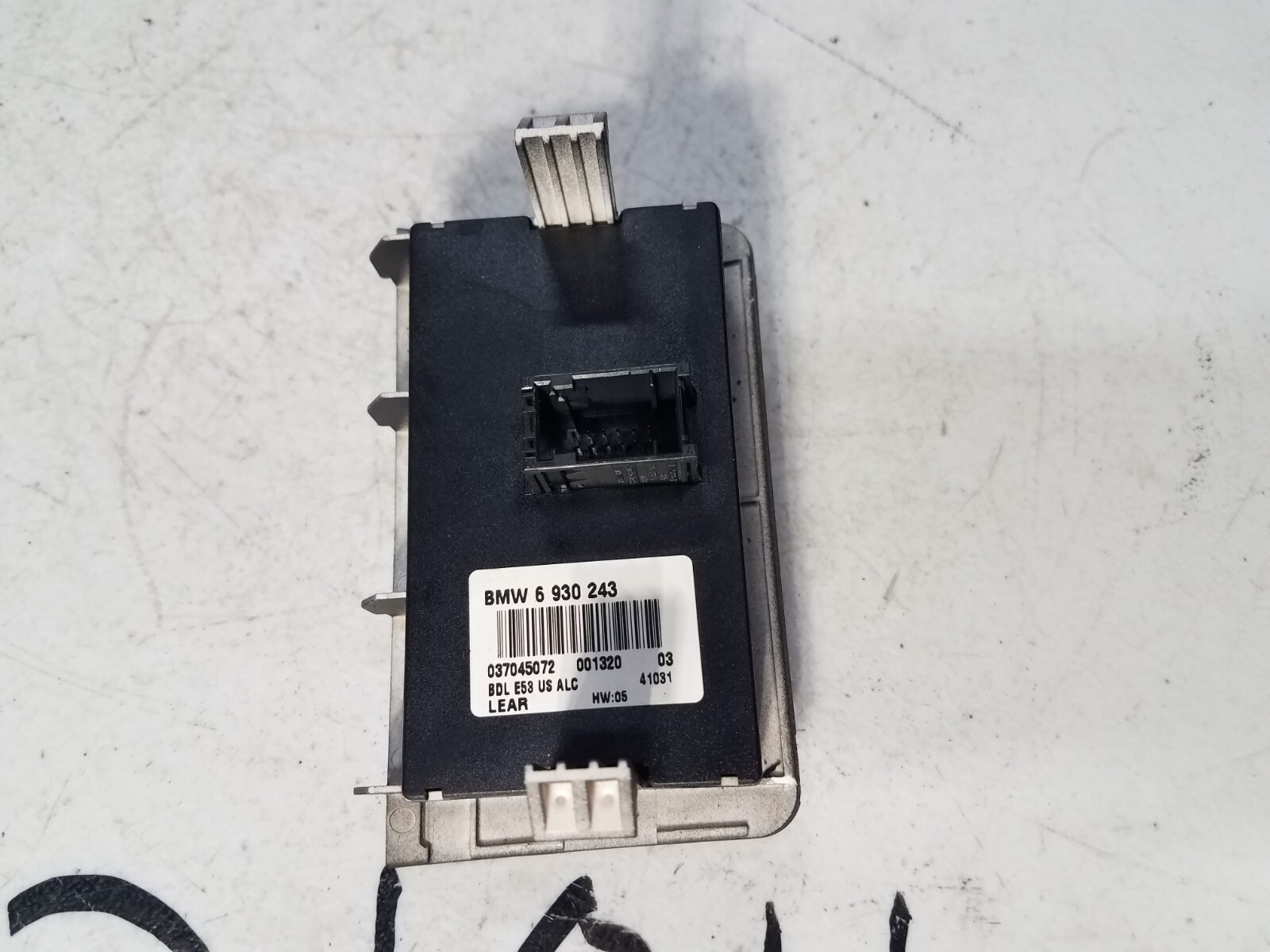 00-06 BMW X5 E53 DASHBOARD HEADLIGHT LAMP FOG LIGHT CONTROL SWITCH PANEL OEM - Image 6