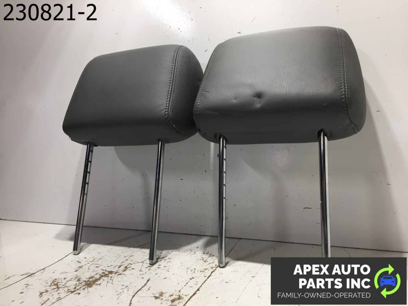 02-05 MERCEDES W163 ML350 ML500 SEAT HEADREST LEFT RIGHT OEM grey gray - Image 4
