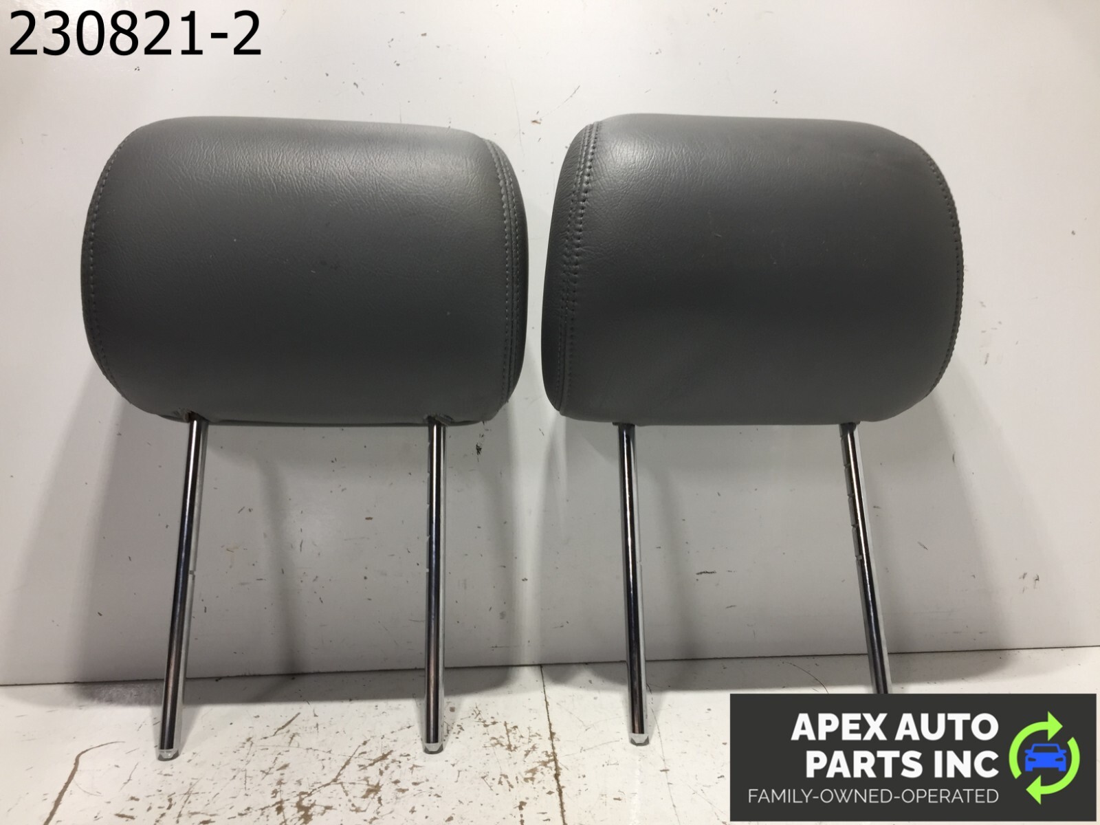 02-05 MERCEDES W163 ML350 ML500 SEAT HEADREST LEFT RIGHT OEM grey gray - Image 5