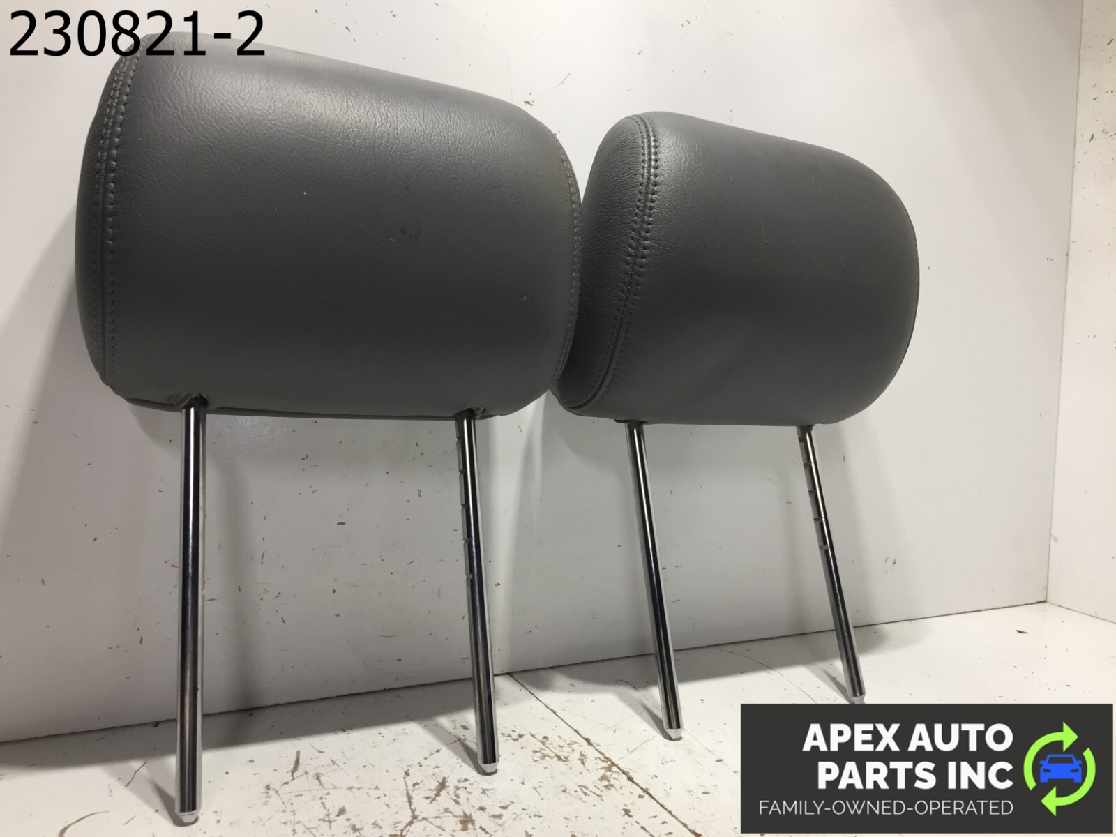 02-05 MERCEDES W163 ML350 ML500 SEAT HEADREST LEFT RIGHT OEM grey gray - Image 6