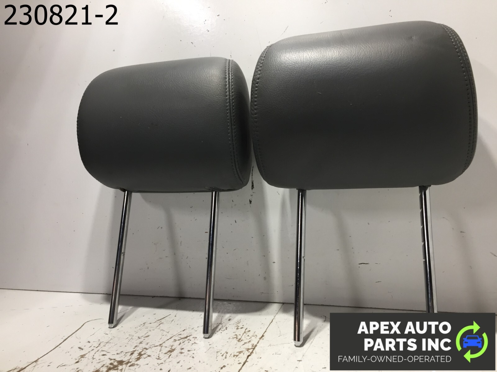 02-05 MERCEDES W163 ML350 ML500 SEAT HEADREST LEFT RIGHT OEM grey gray - Image 7