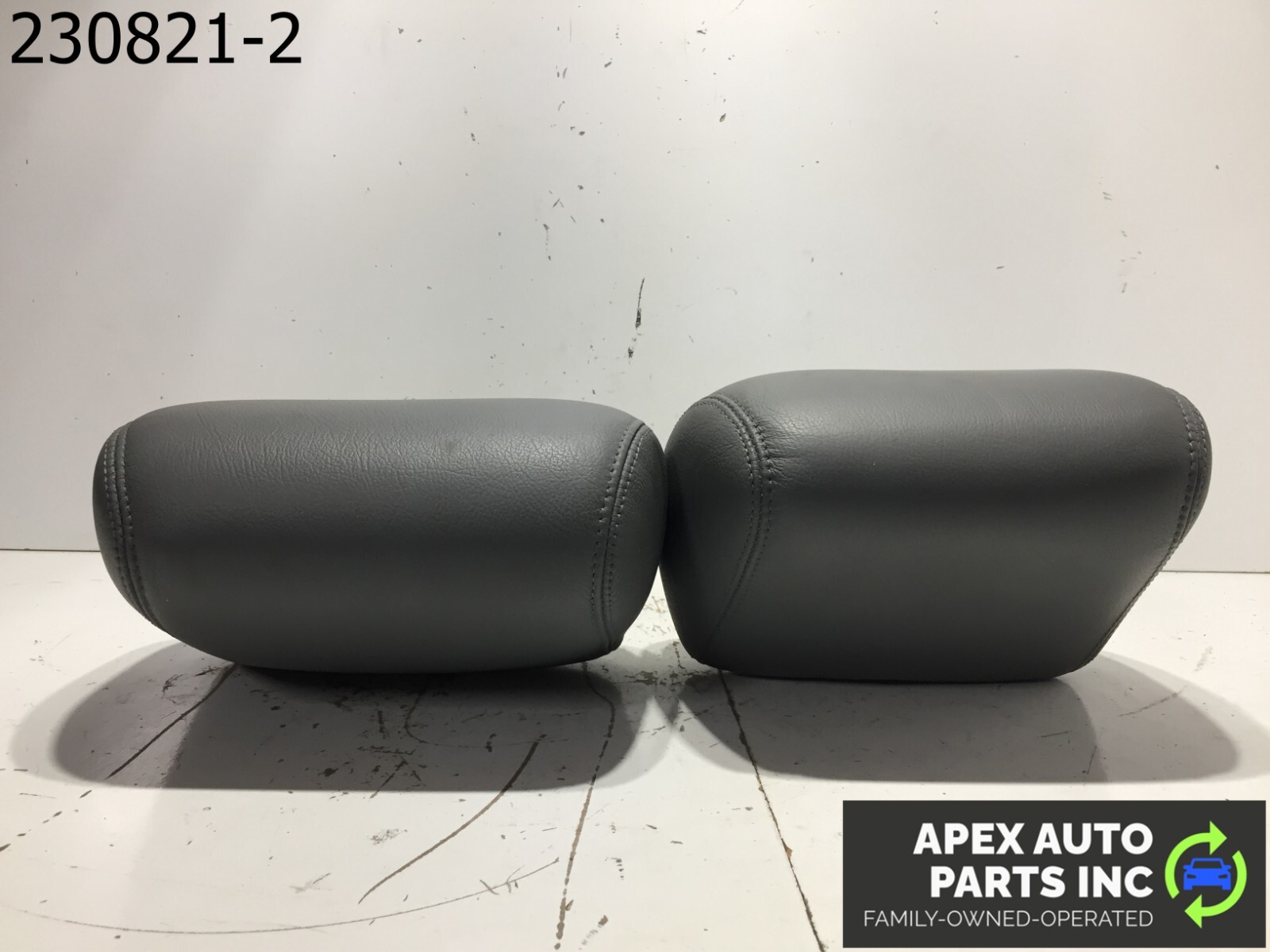 02-05 MERCEDES W163 ML350 ML500 SEAT HEADREST LEFT RIGHT OEM grey gray - Image 9