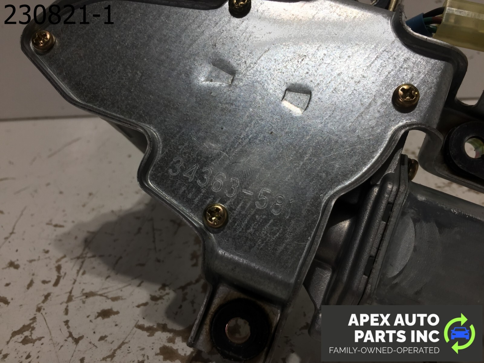 02-06 ACURA RSX REAR WIPER MOTOR w/Wiper OEM 34363-581 - Image 10