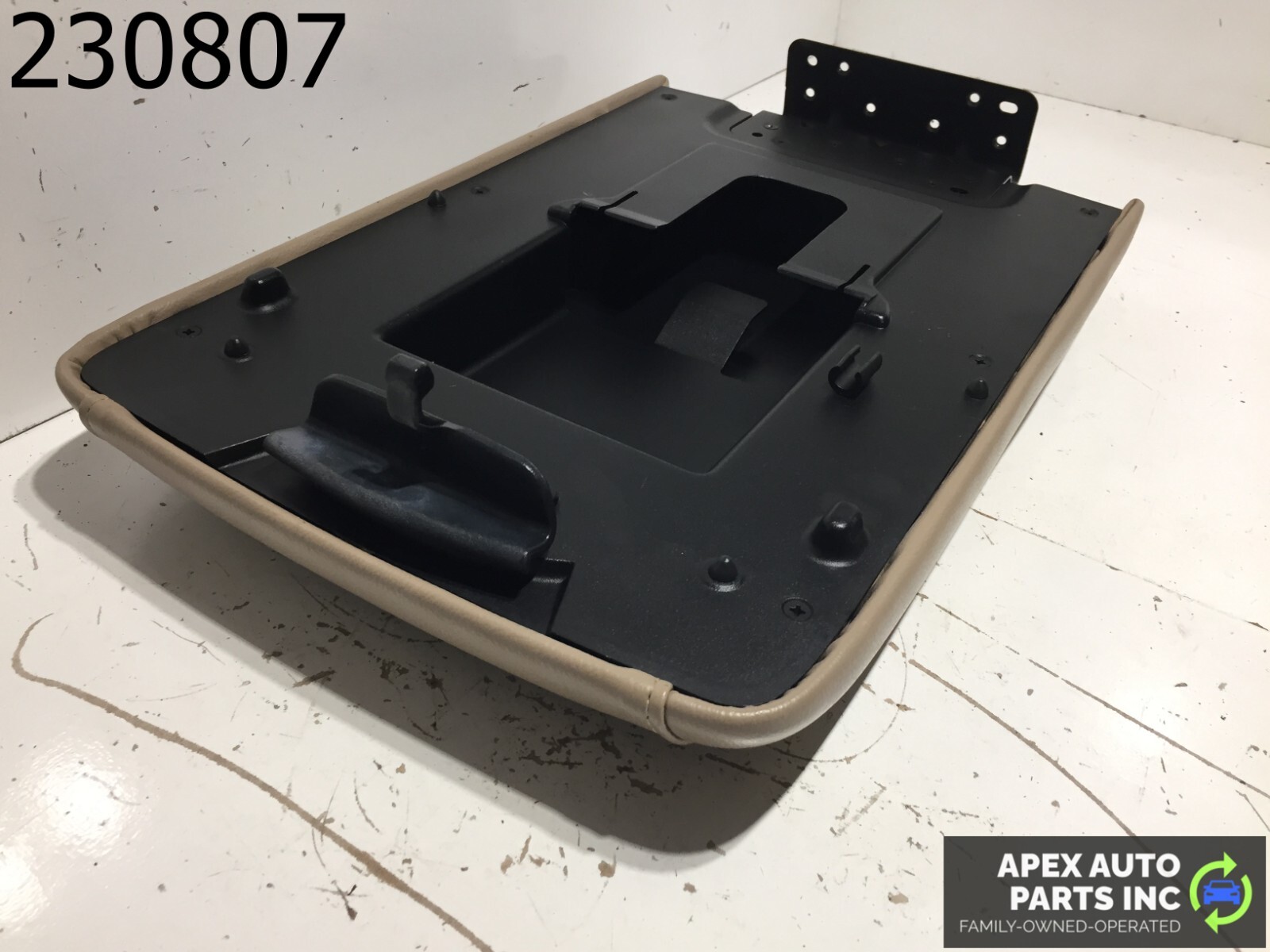 03 04 05 06 FORD EXPEDITION CONSOLE LID ARMREST ARM REST TAN 11-1/2''X 18-1/4'' - Image 6