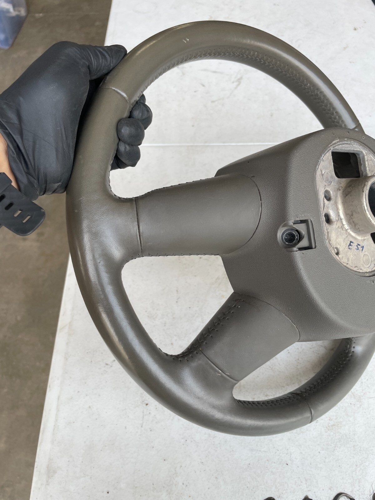 2005 2006 2007 2008 Fits Audi A6 Tan Steering Wheel 4-Spoke Oem 4F0419091AH - Image 11