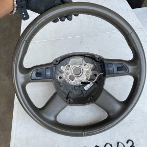 2005 2006 2007 2008 Fits Audi A6 Tan Steering Wheel 4-Spoke Oem 4F0419091AH