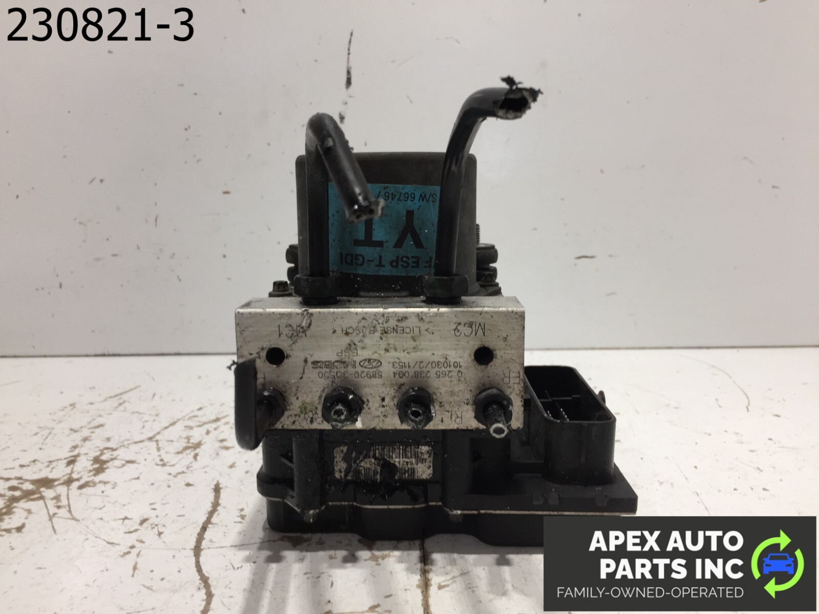 2011-2012 HYUNDAI SONATA ABS ANTI BRAKING MODULE 58920-30500 - Image 5