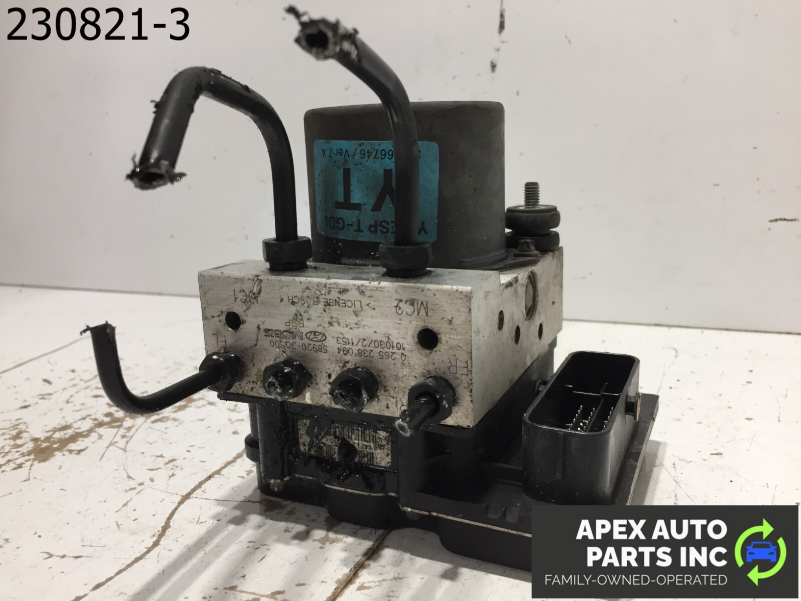 2011-2012 HYUNDAI SONATA ABS ANTI BRAKING MODULE 58920-30500 - Image 7