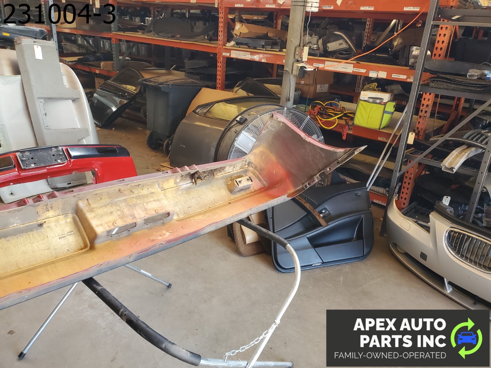 *LOCAL PICKUP* OEM 1984 Pontiac Fiero RED REAR COVER Bumper Assembly - Image 8