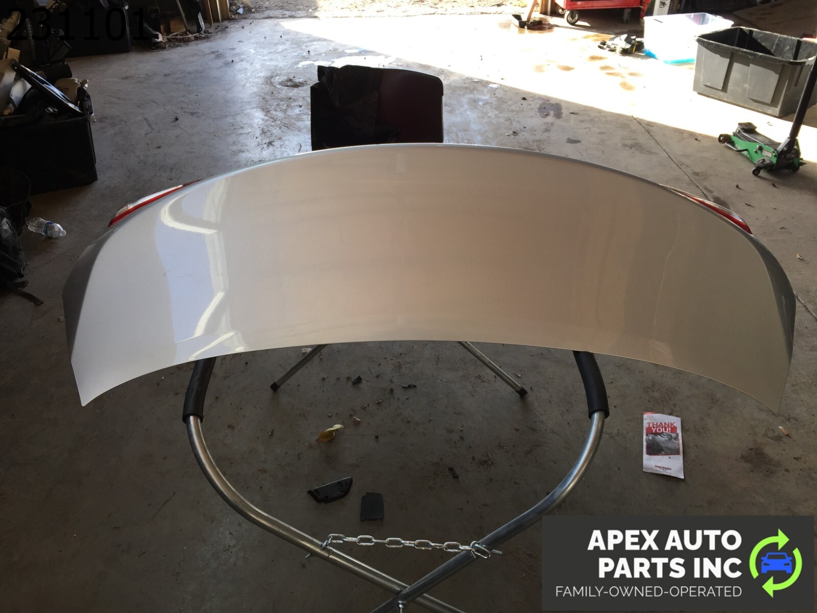 *LOCAL PICKUP* OEM 2014 Kia Forte TRUNK LID SILVER 3D - Image 3