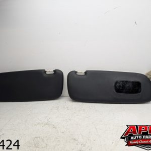 OEM 1985 Saab 900 Turbo 2.0L  Door LEFT & RIGHT Sun Visor PAIR (original)