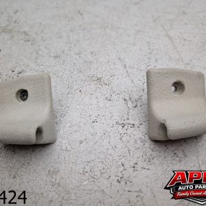 OEM 1985 Saab 900 Turbo 2.0L  Sun Visor Clips  Off White