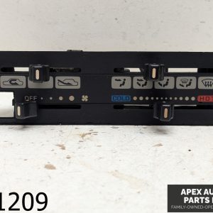 OEM 1988 Nissan Pulsar NX 1.8L AC Heat Temperature Climate Control