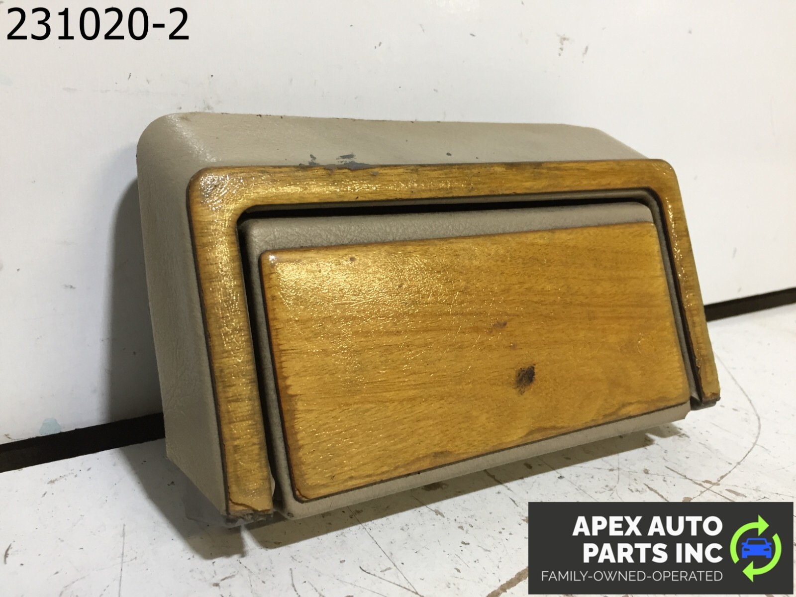 OEM 1990 Cadillac Allante ASHTRAY LIGHTER CIGARETTE WOODGRAIN WOOD - Image 3