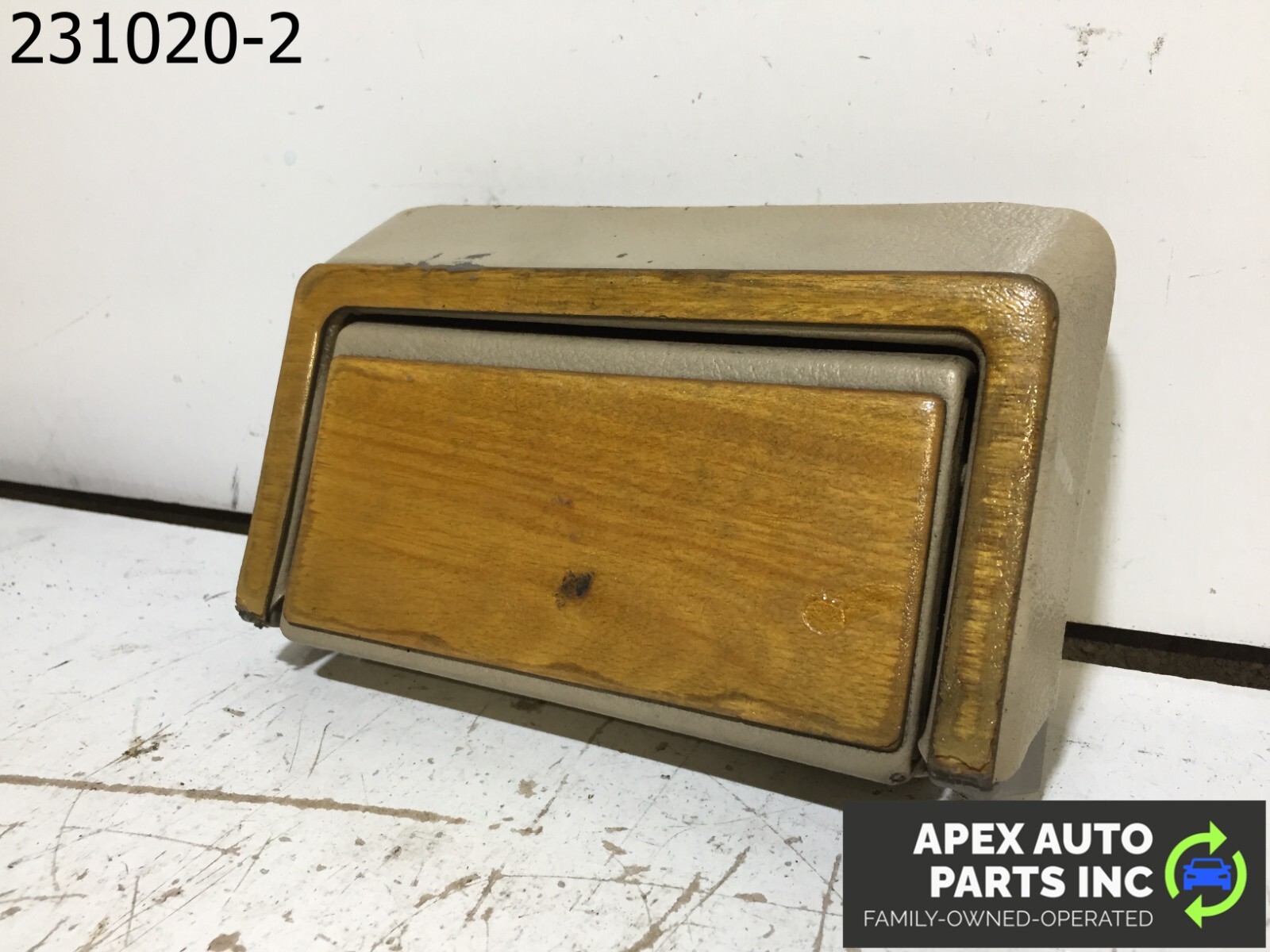 OEM 1990 Cadillac Allante ASHTRAY LIGHTER CIGARETTE WOODGRAIN WOOD - Image 4