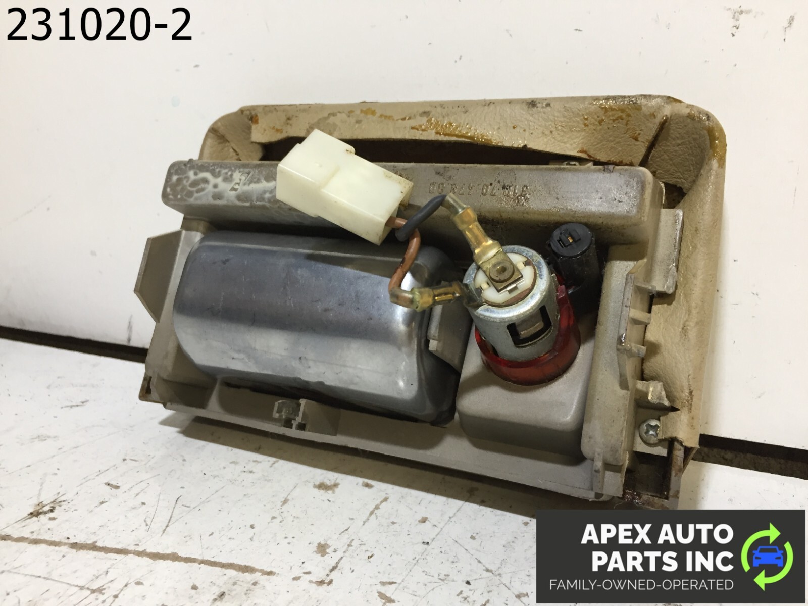 OEM 1990 Cadillac Allante ASHTRAY LIGHTER CIGARETTE WOODGRAIN WOOD - Image 7