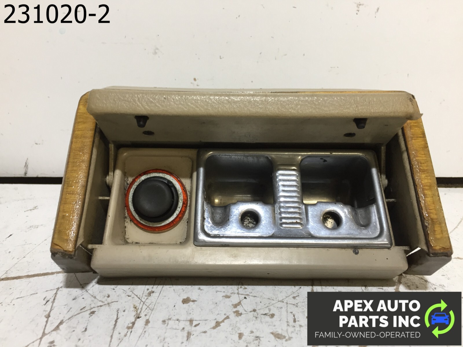 OEM 1990 Cadillac Allante ASHTRAY LIGHTER CIGARETTE WOODGRAIN WOOD - Image 9