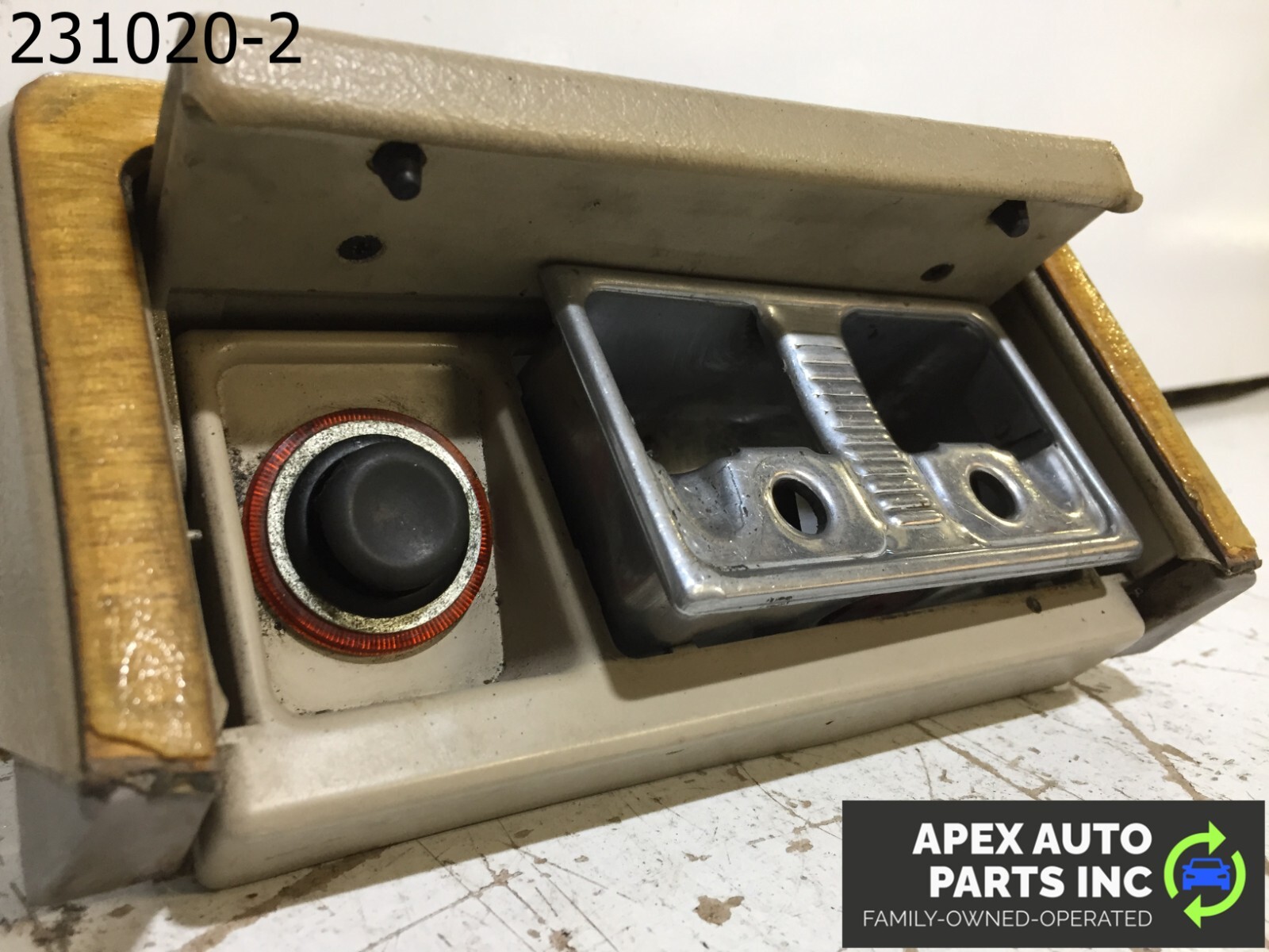 OEM 1990 Cadillac Allante ASHTRAY LIGHTER CIGARETTE WOODGRAIN WOOD - Image 10