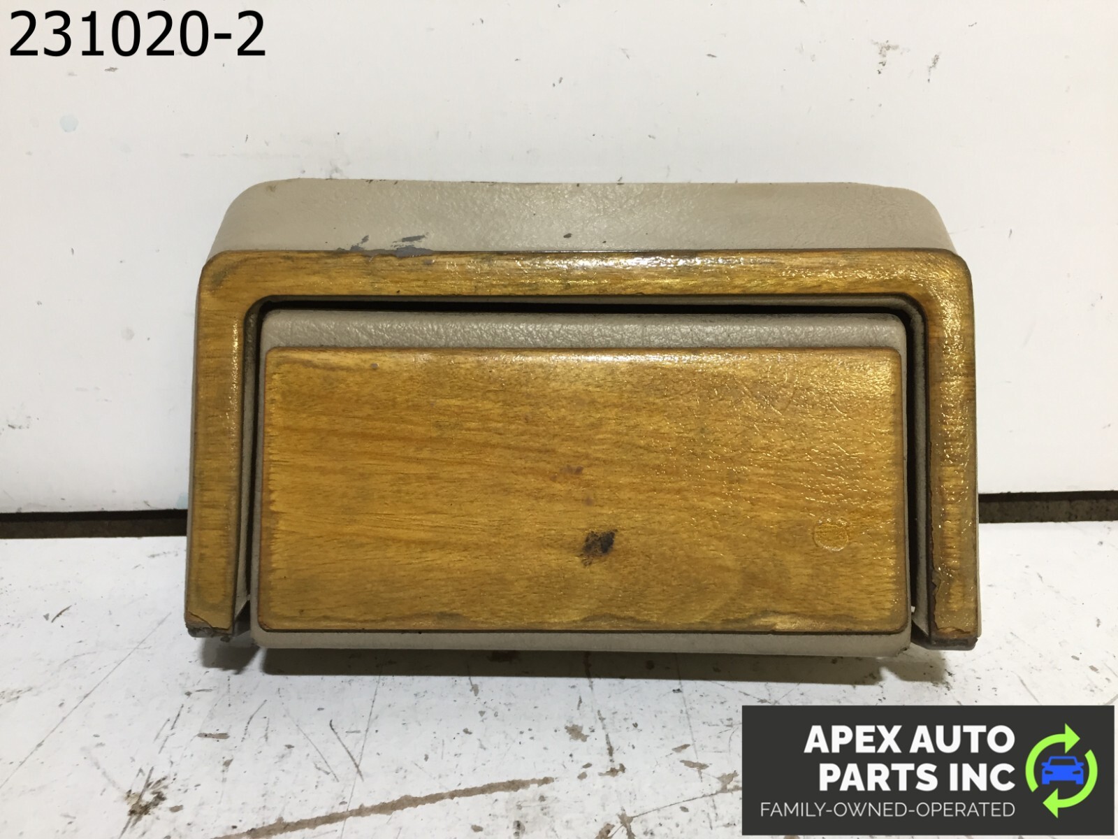OEM 1990 Cadillac Allante ASHTRAY LIGHTER CIGARETTE WOODGRAIN WOOD