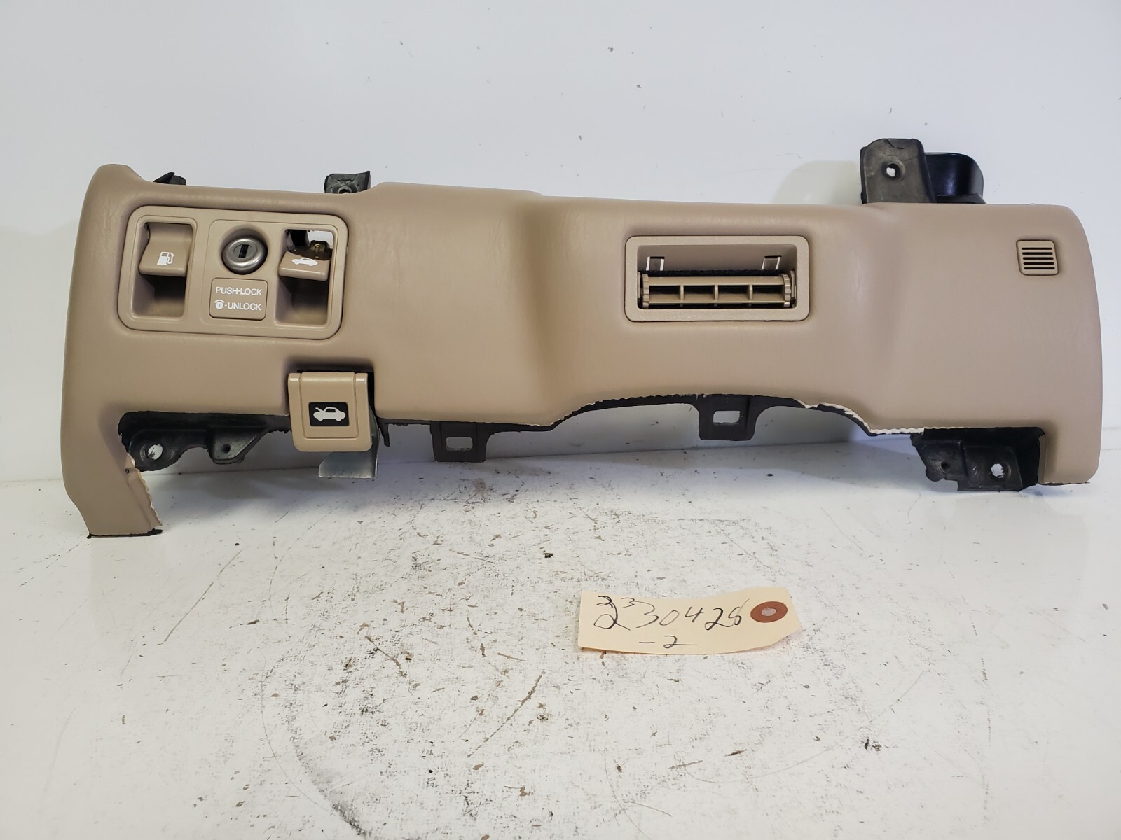 OEM 1995-2000 Lexus LS400 Hood Gas Trunk Release Under Dash Vent