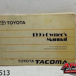 OEM 1995 Toyota T100 T-100 3.4L Owner's Manual Set