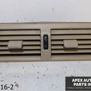 OEM 1996-1999 Mercedes E430 4.3L Center Dash AC A/C Air Vent Heater Switch Beige